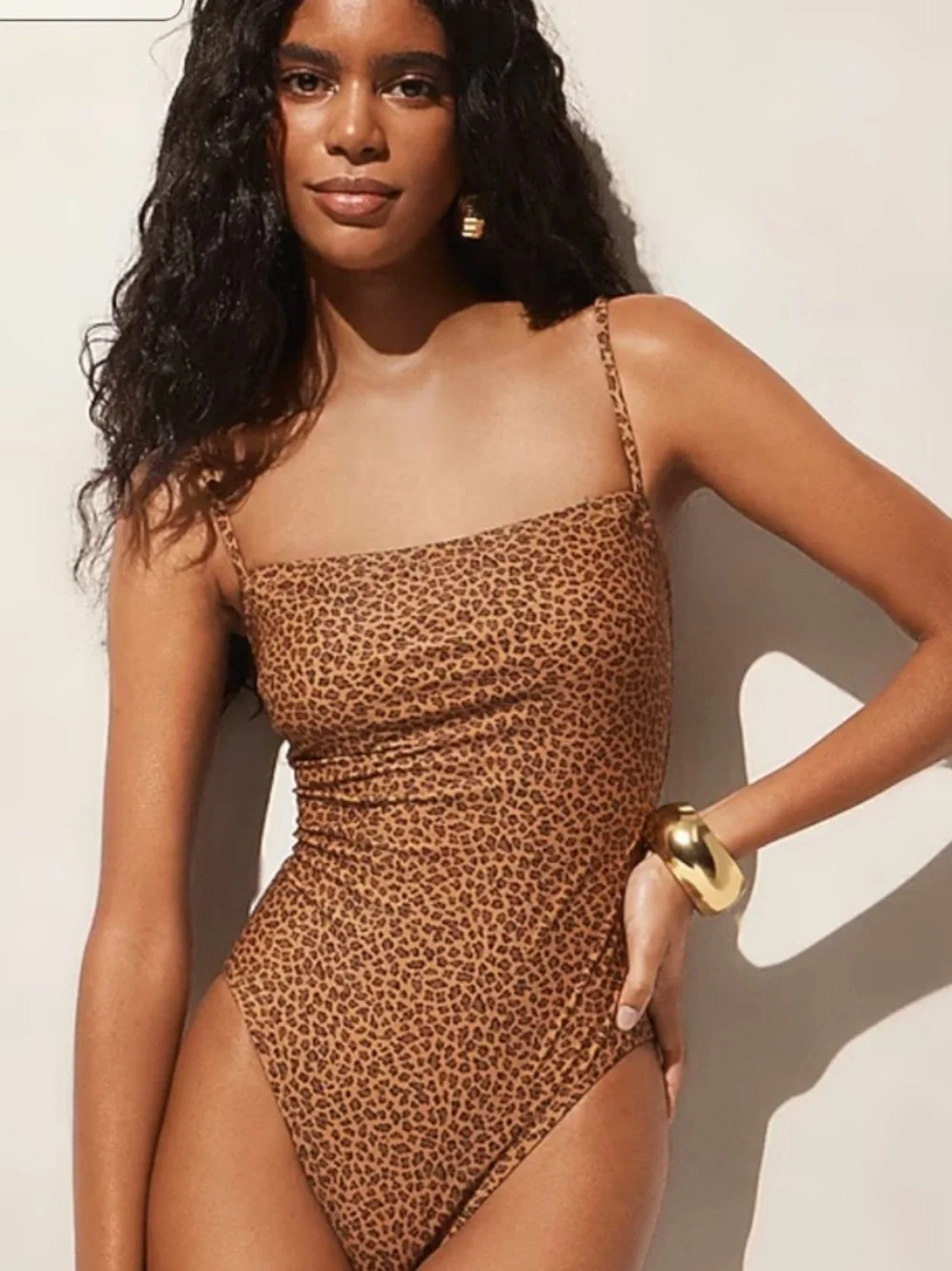 J Crew Gemma Square Neck One Piece Swimsuit